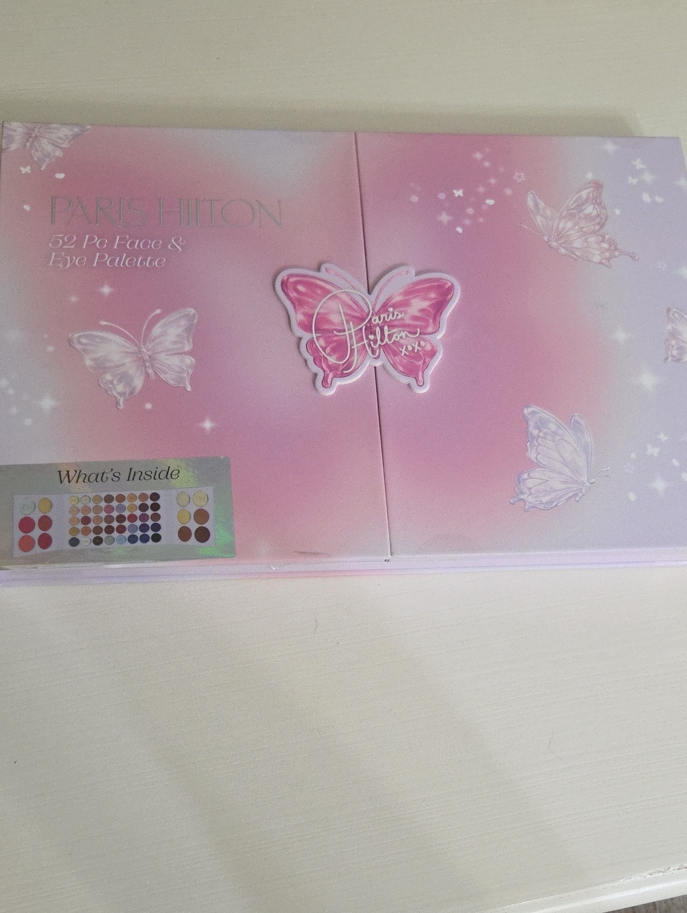 NEW Paris Hilton Pink Face & Eye Makeup Palette